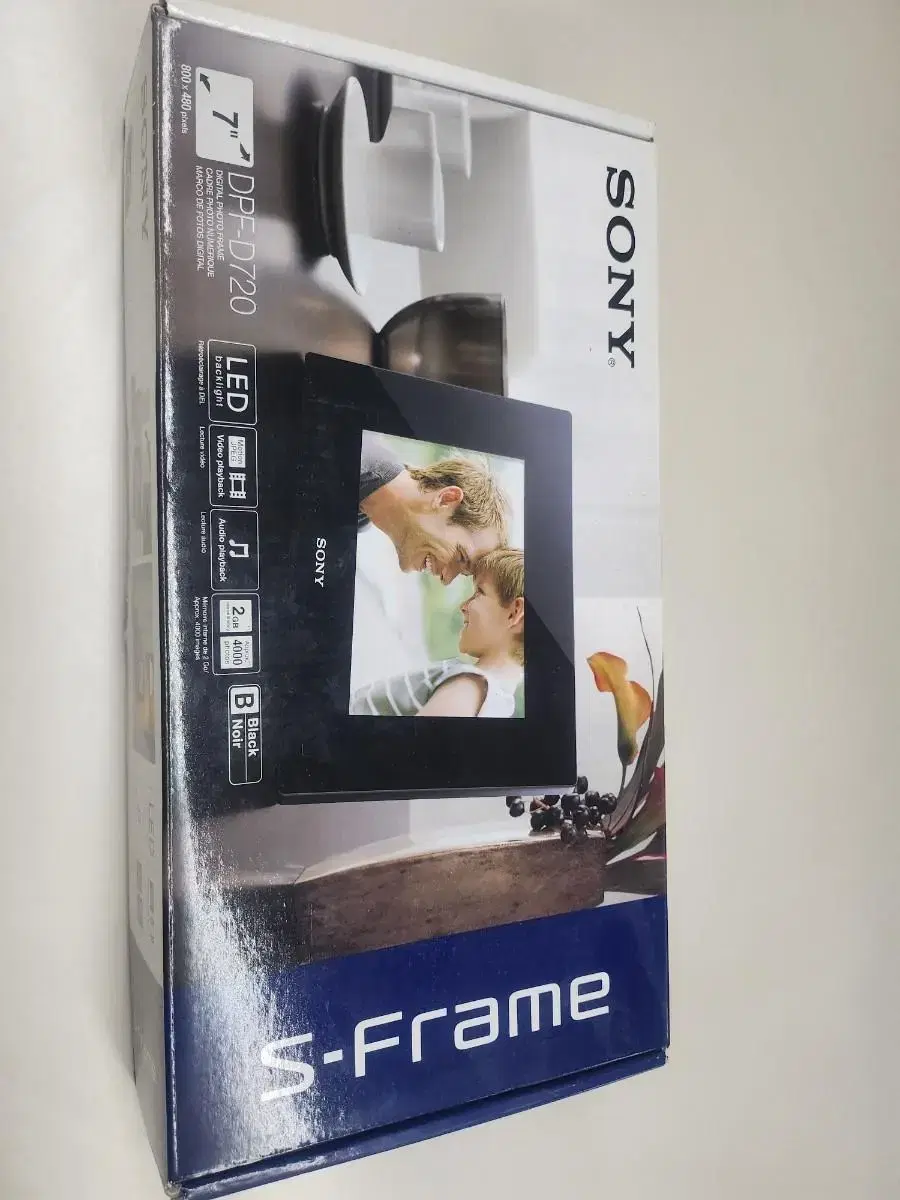 소니 SONY 디지털 포토 프레임 S-Frame D720